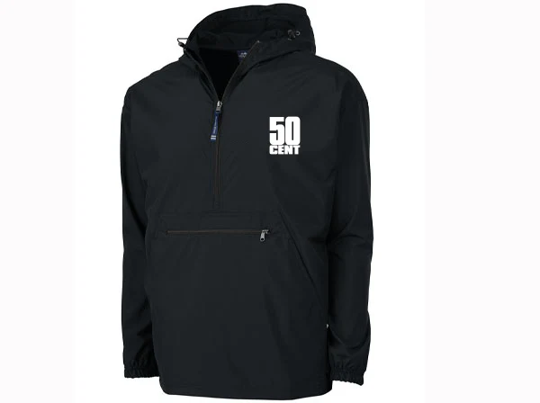"50 Cent" Embroidered Rain Jackets