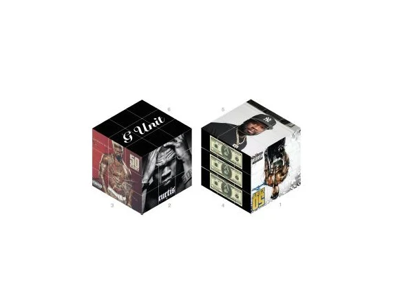 50 Cent Puzzle Cube - Image 2