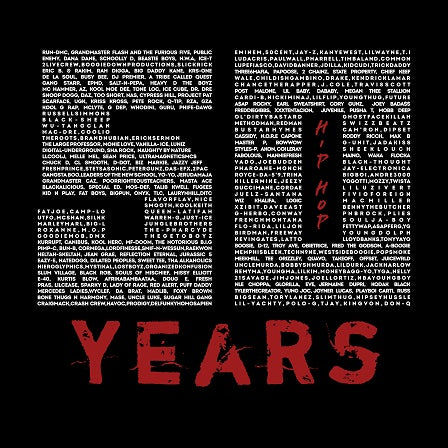"50 Years" of Hip Hop Hoodie - Image 2