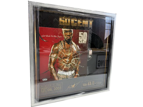 Get Rich or Die Tryin PLAQUE #1- AUTOGRAPHED by 50! - Image 3