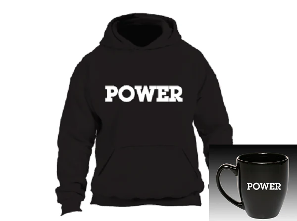 "POWER" Bistro Hoodie Bundle: POWER Hoodie + POWER Bistro Mug- SIRE SPIRITS VIP